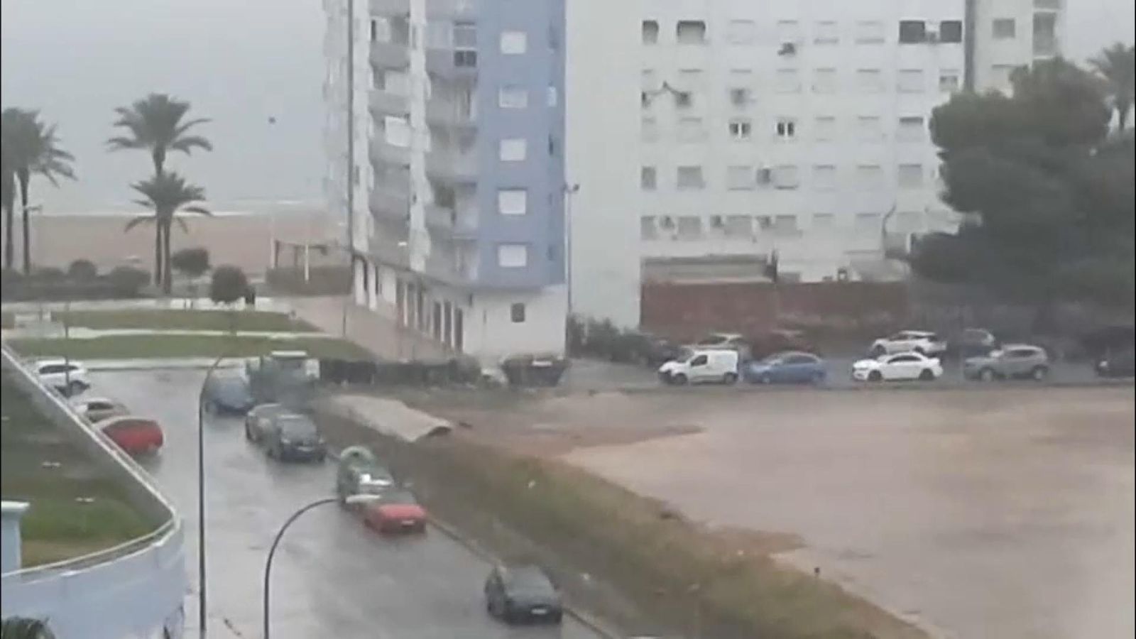 Pluja a Cullera, este dijous