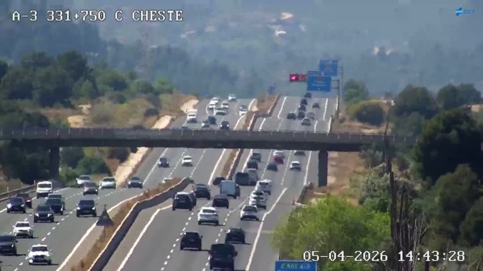 L'A-3 a l'altura de Cheste