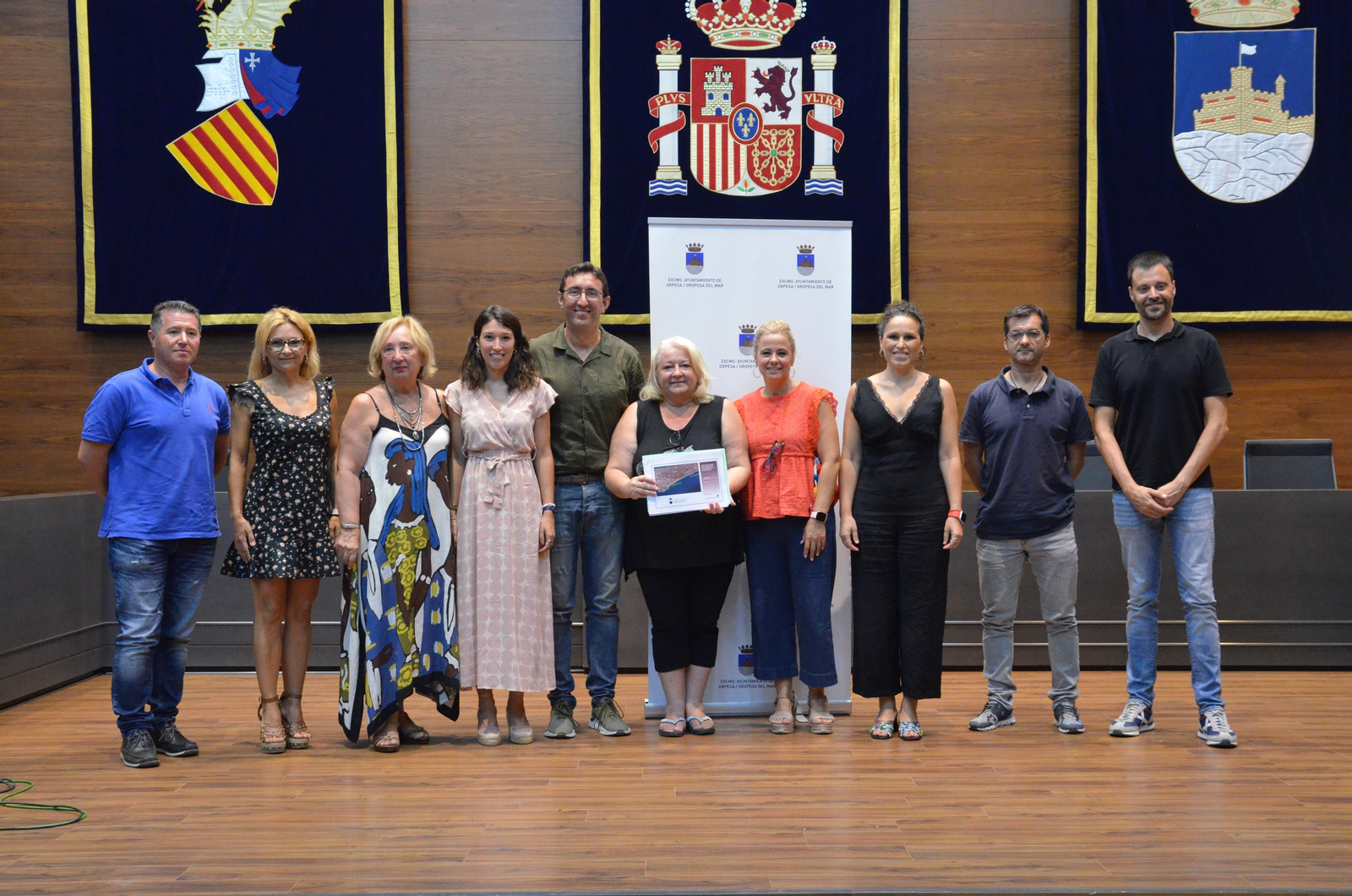 Presentació de l'estudi de regeneració del litoral a l'Ajuntament d'Orpesa
