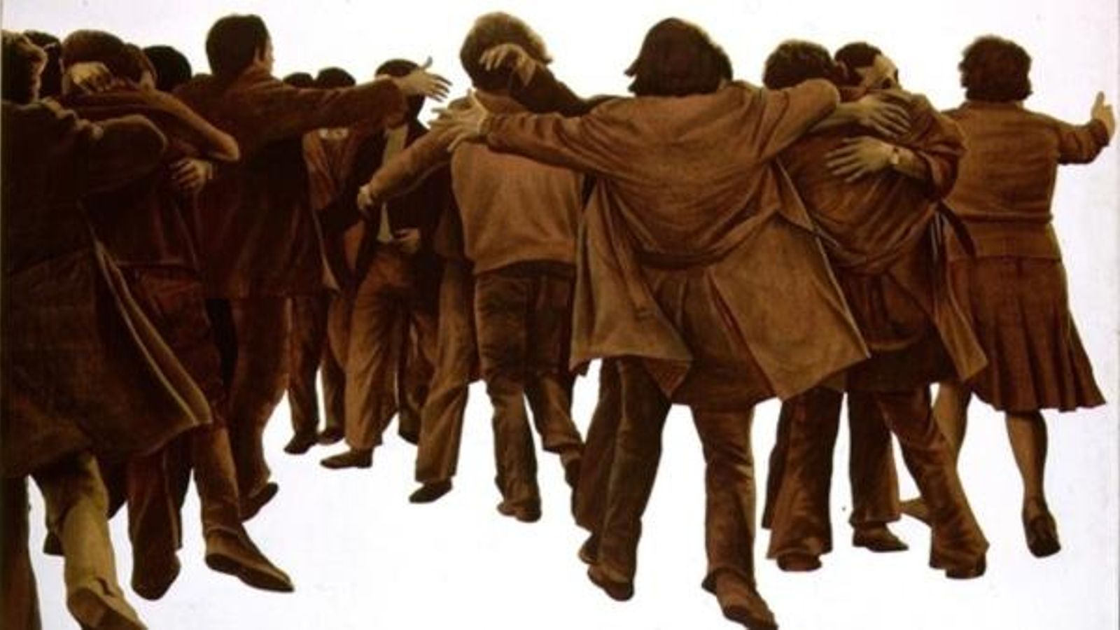 'El abrazo' de Juan Genovés