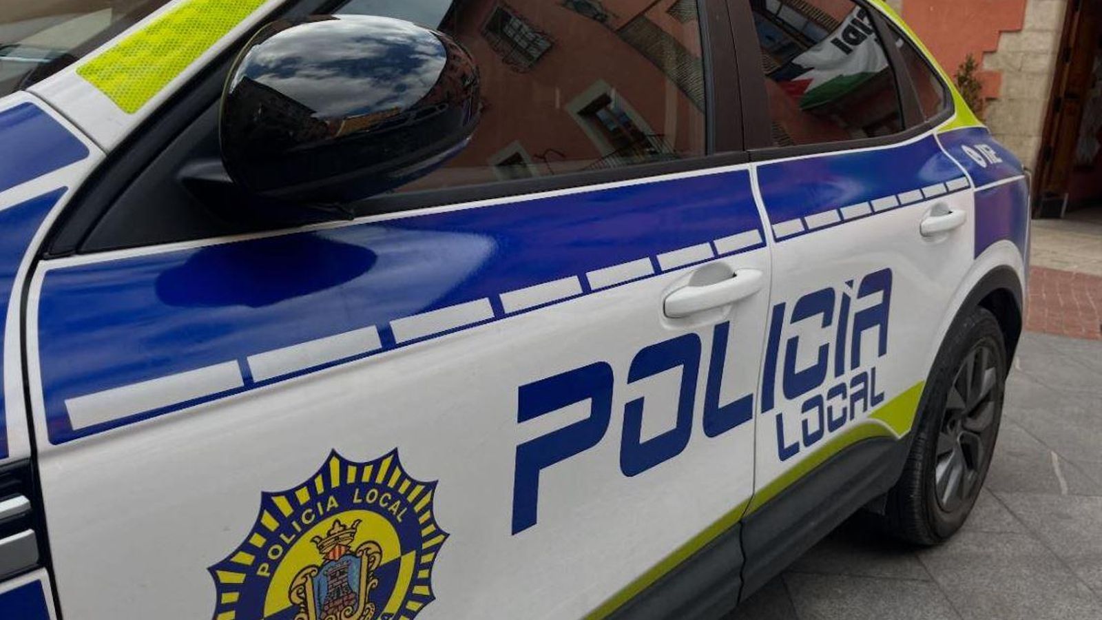 Un vehicle de la policia local, en arxiu