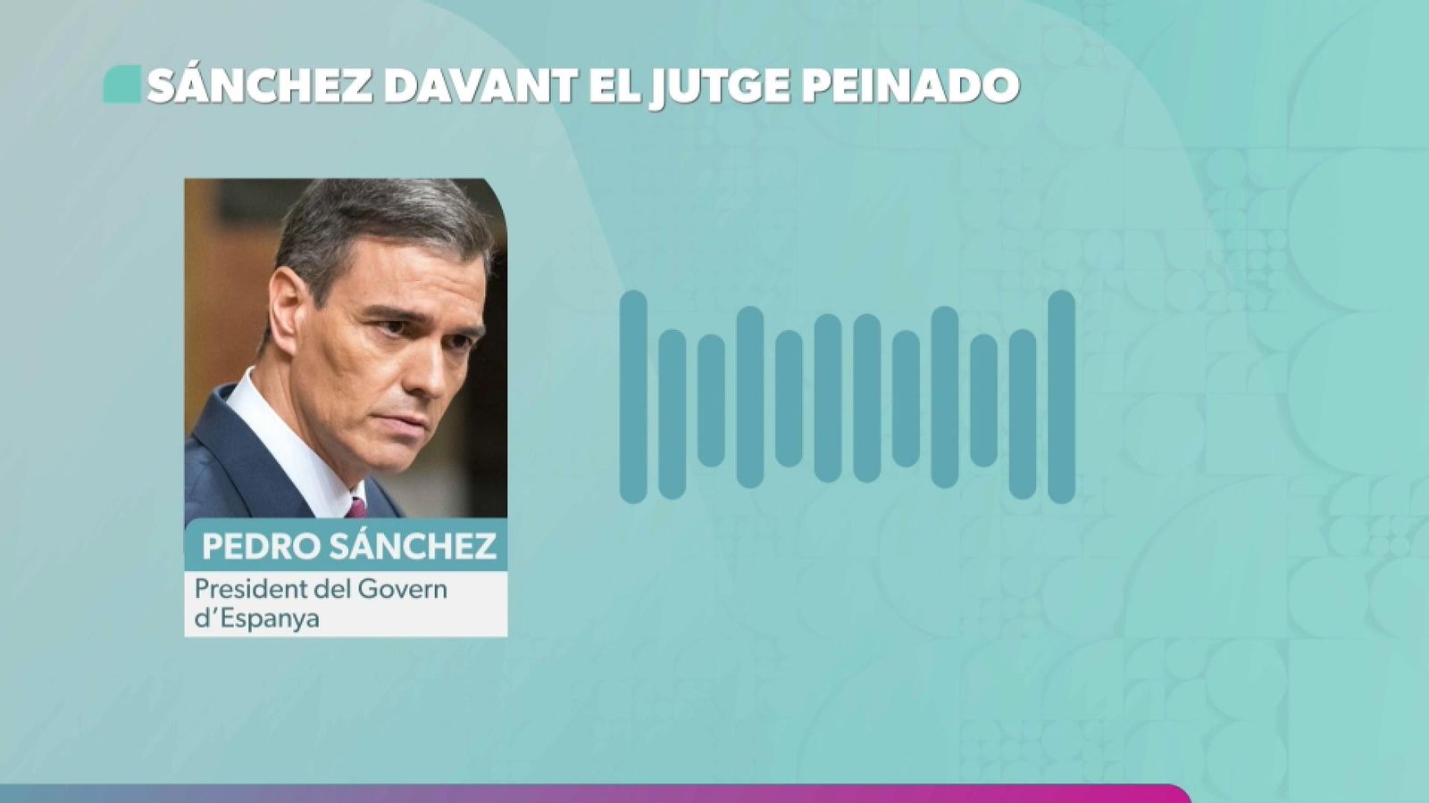 Sánchez s'acull al dret a no declarar en la citació del jutge Peinado per la investigació sobre la dona