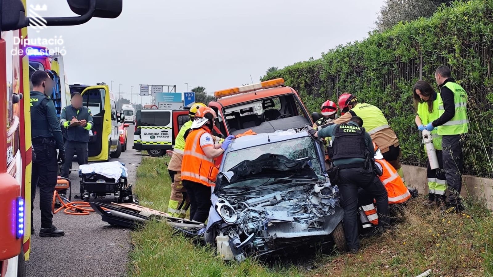 Accident de trànsit a l'N-340A