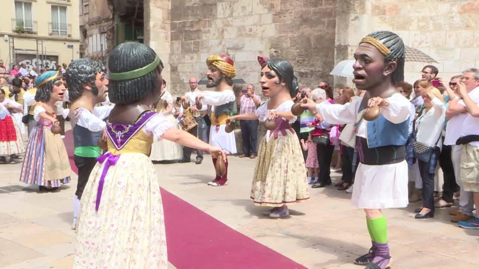 La cavalcada del Convit, en una imatge d'arxiu La cavalcada del Convit, en una imatge d'arxiu