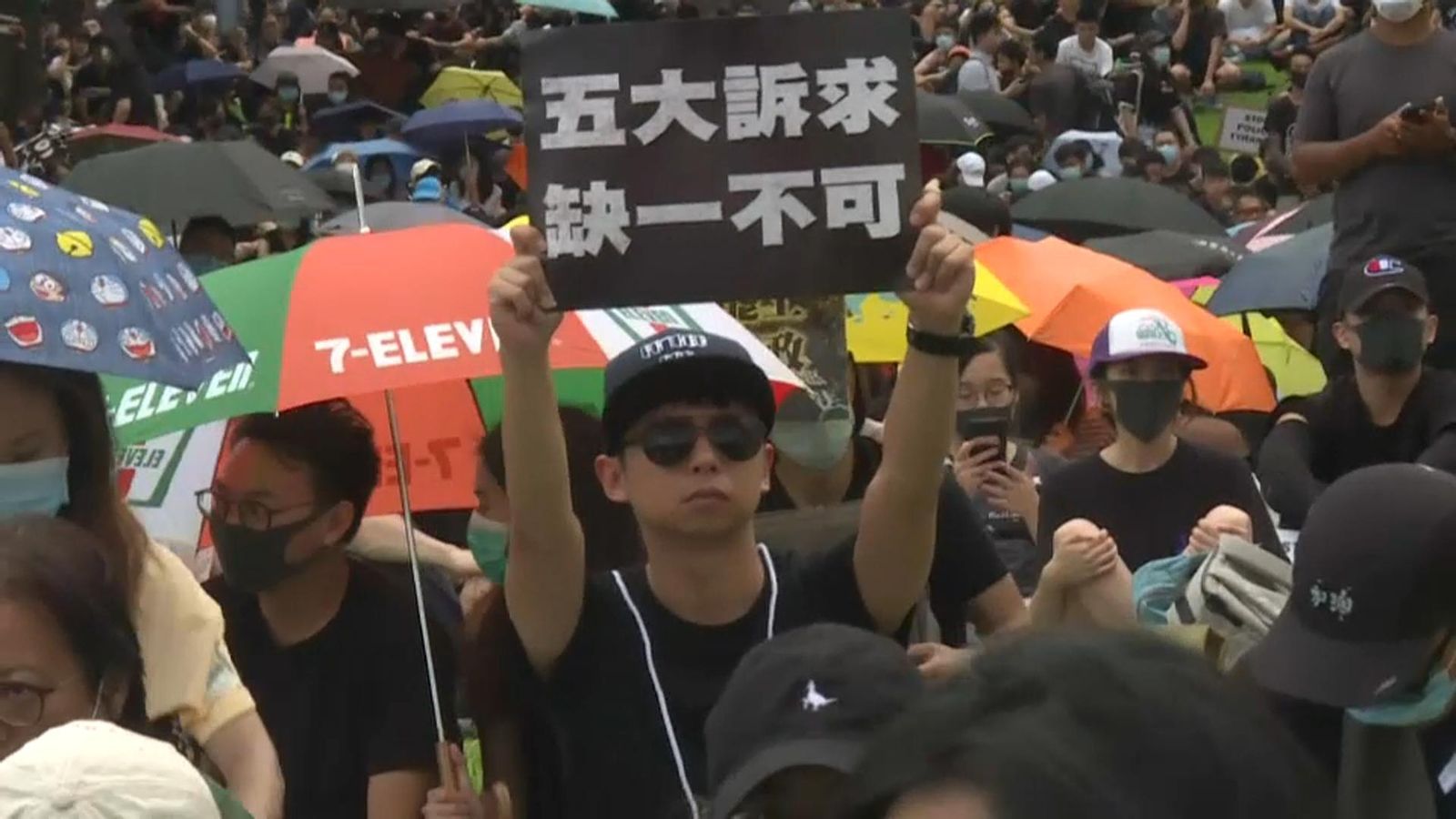 El Senat dels EUA aprova un projecte de llei de suport a les protestes de Hong Kong
