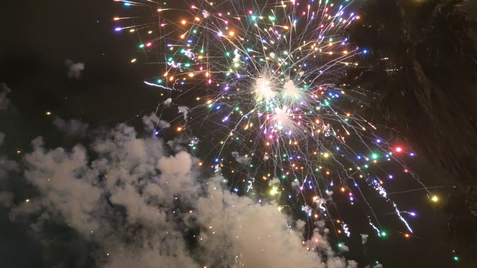 Imatge d'un dels castells de la Nit del Foc