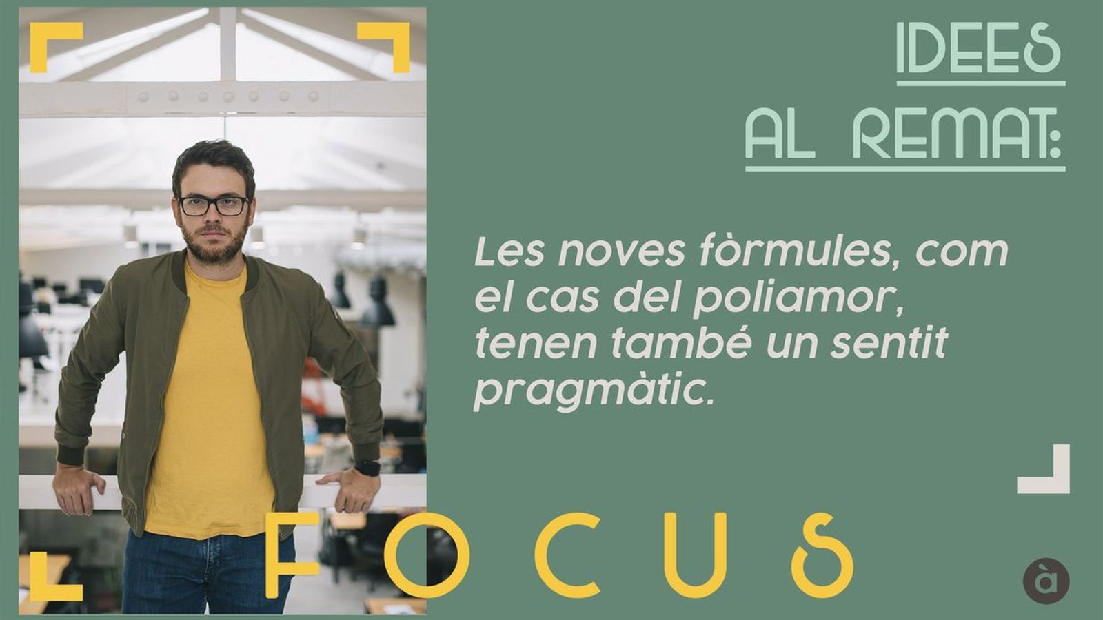 09.11.2018 | De l'amor lliure al poliamor: relacions del segle XXI | Idees