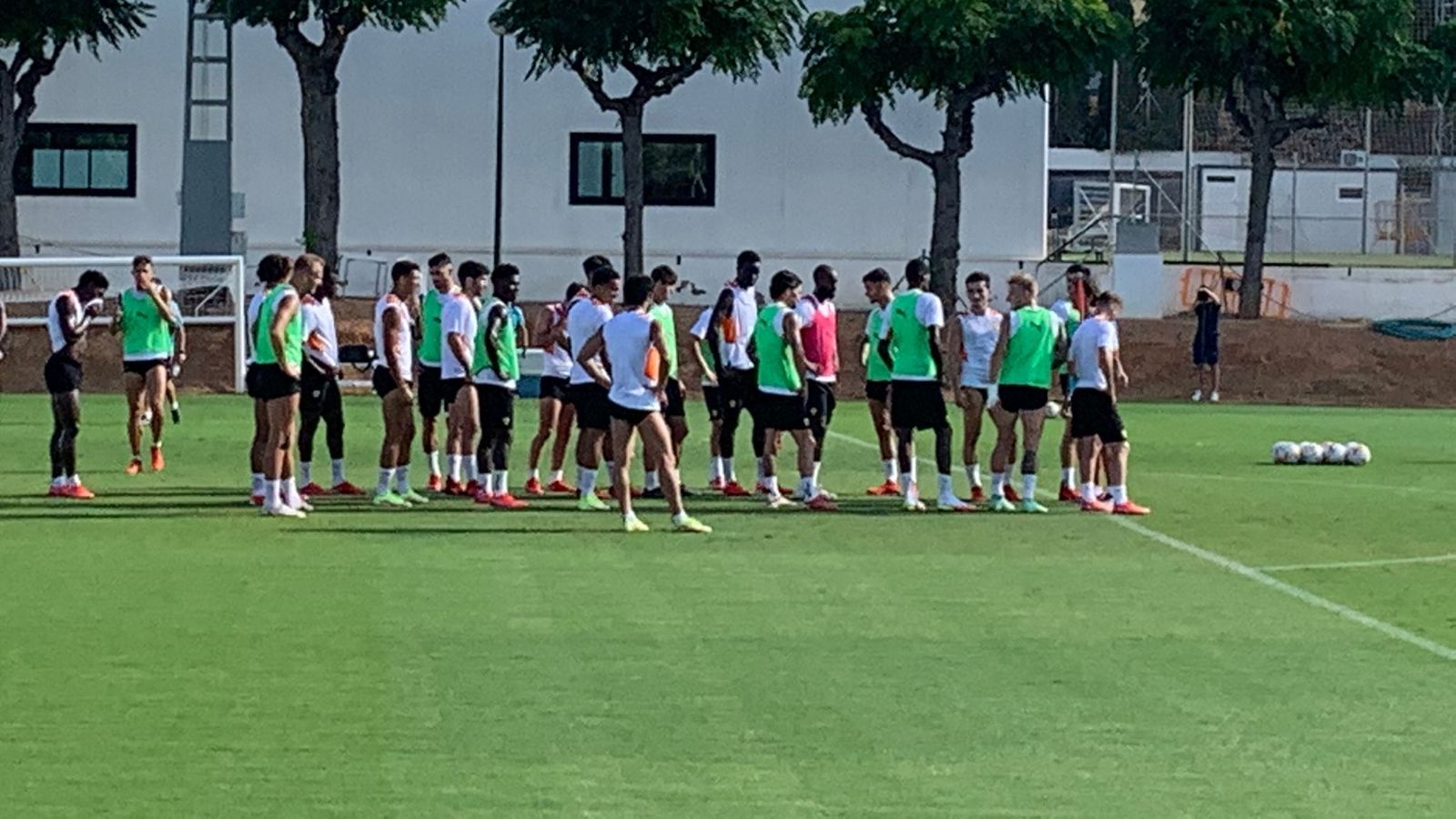 Entrenament del València CF