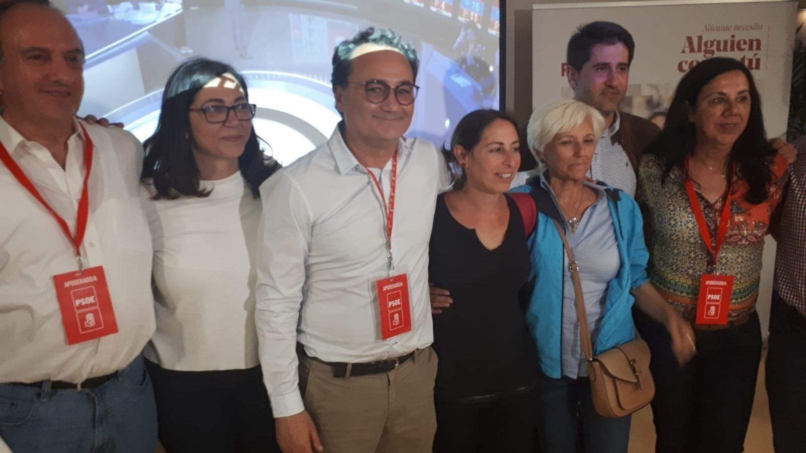 Francesc Sanguino, el tercer per l'esquerre, amb el seu equip en una imatge d'arxiu