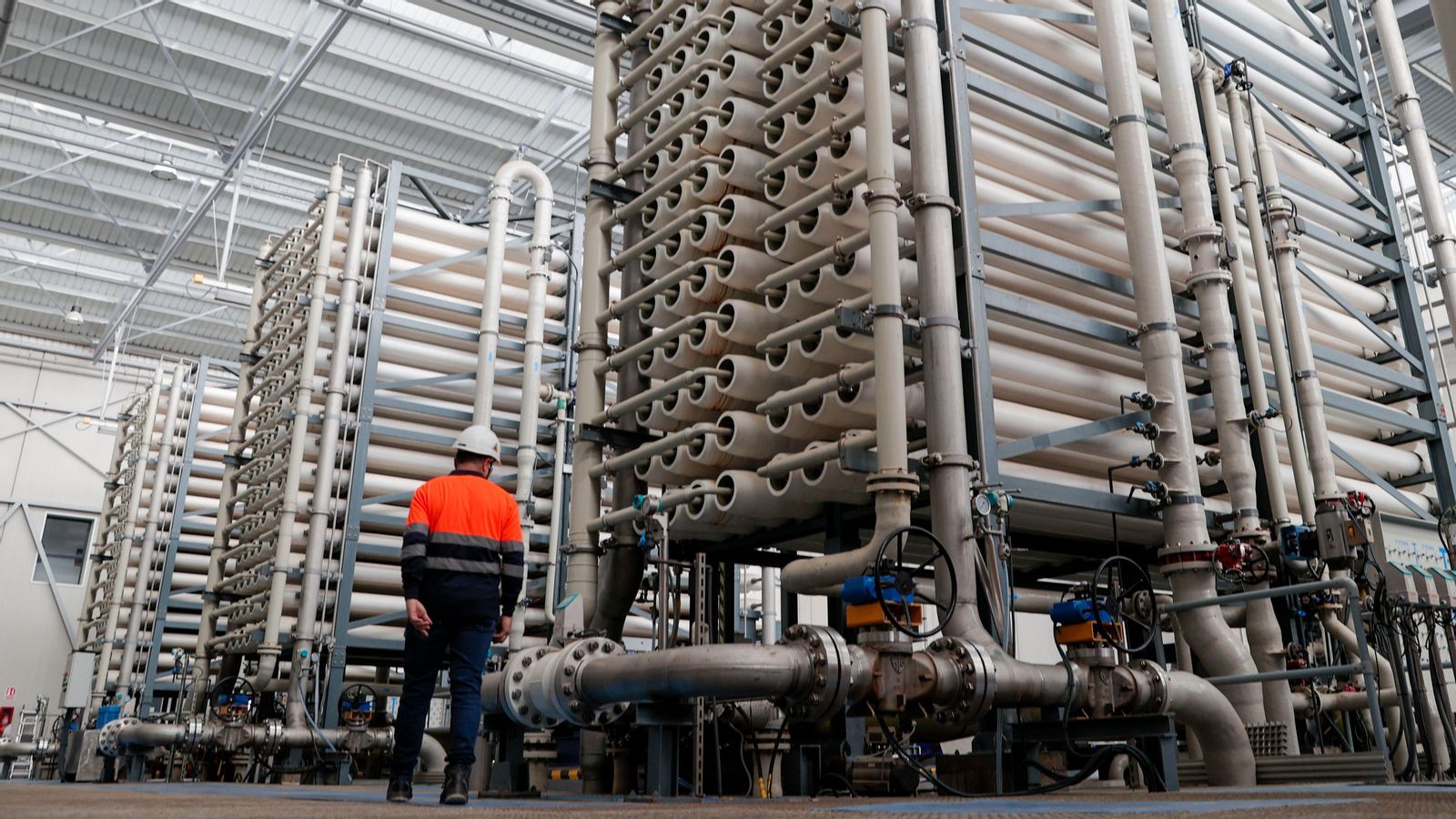 La dessaladora de Sagunt, en una imatge d'arxiu