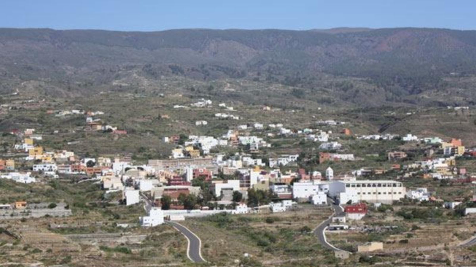 Panoràmica de la localitat de Fasnia.