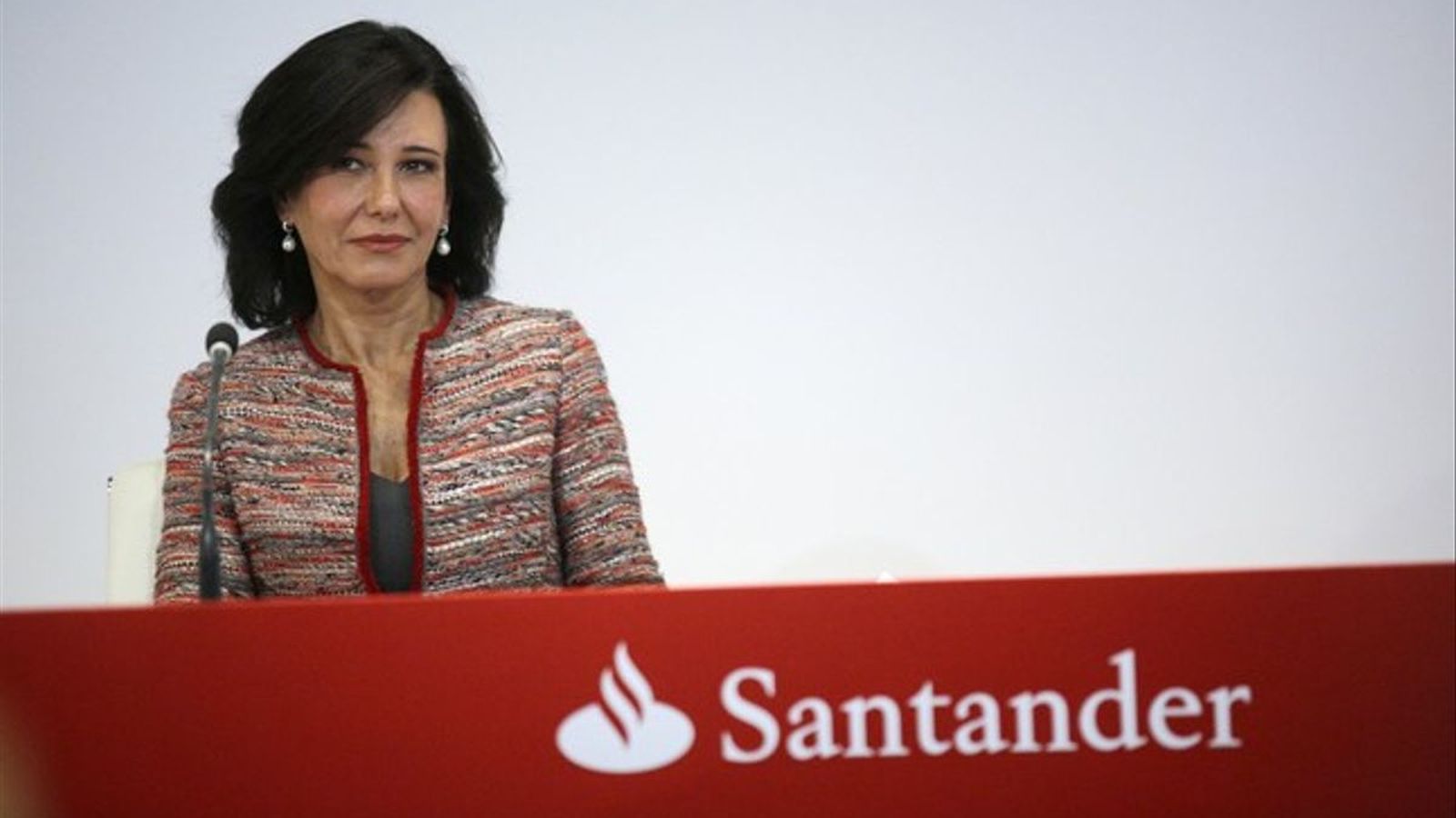 Ana Patricia Botín, presidenta del Banc Santander, en una imatge d'arxiu. / REUTERS / ANDREA COMAS