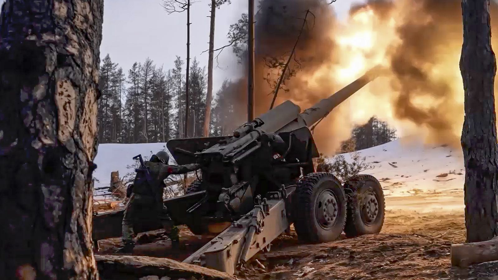 L'exèrcit rus dispara un canó a la regió de Zaporíjia, a Ucraïna