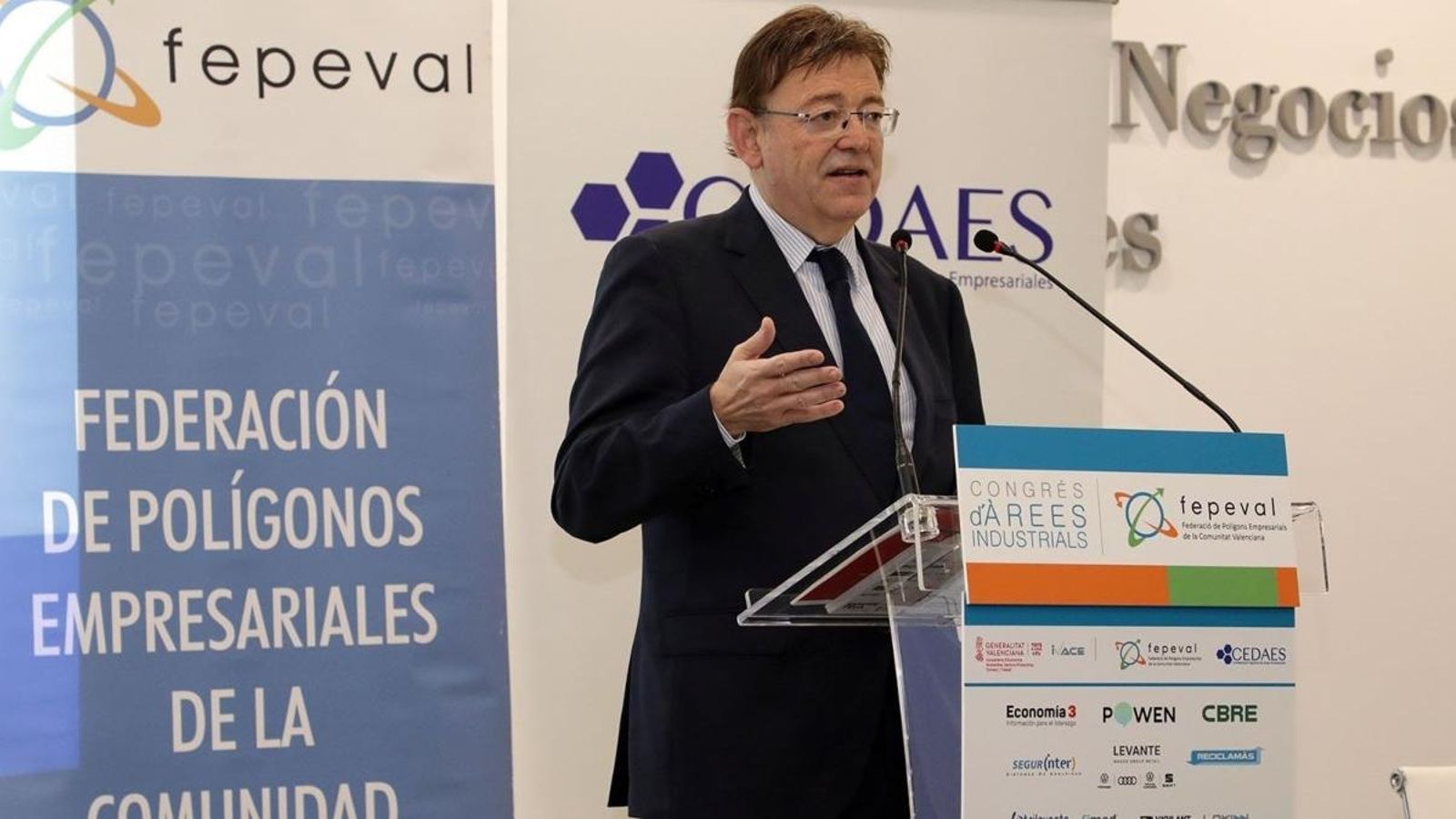 El president de la Generalitat, Ximo Puig, ha anunciat que es posarà en marxa un programa pilot de llançadores per a connectar València amb els parcs industrials més importants de l'àrea metropolitana
