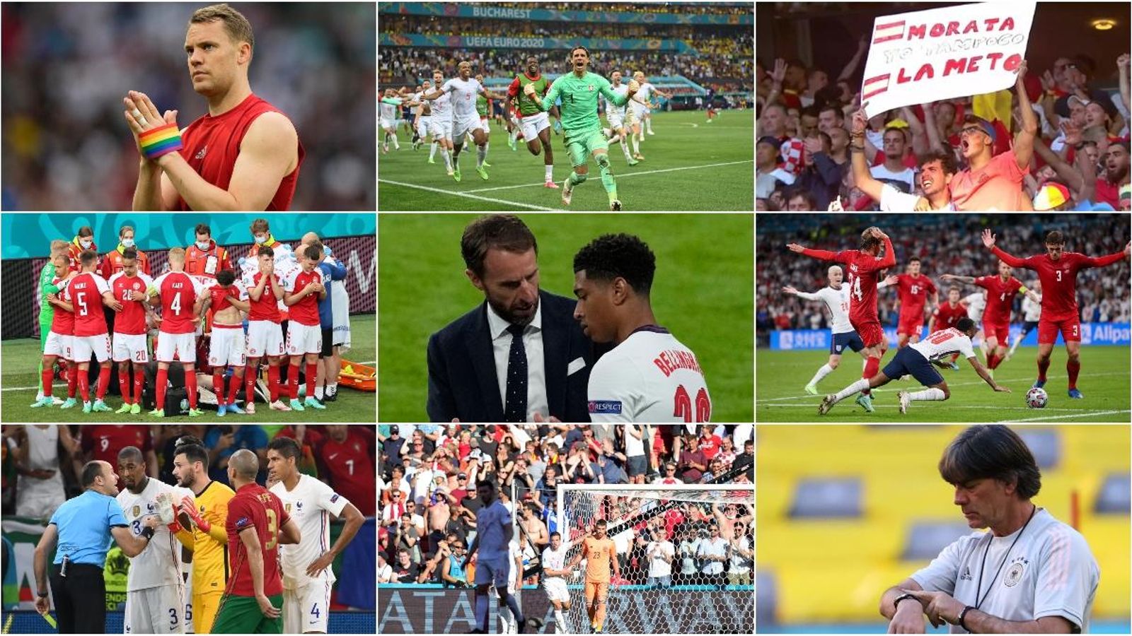 Les millors imatges de l'Eurocopa 2020