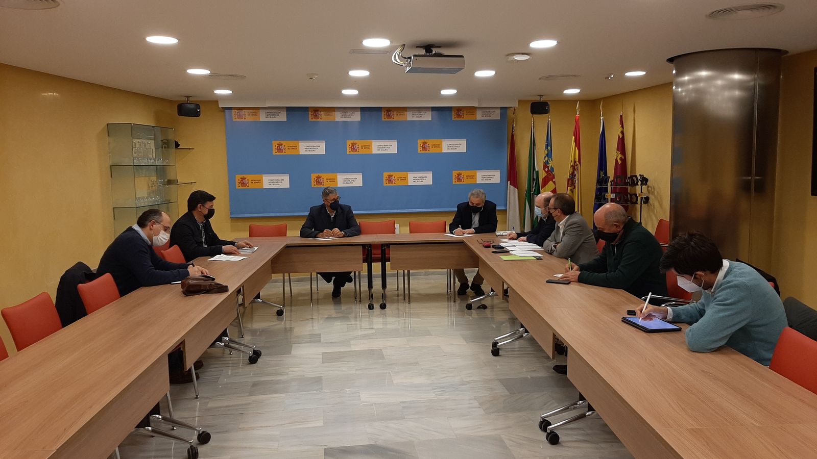 El President de la Confederació Hidrogràfica del Segura, Mario Urrea