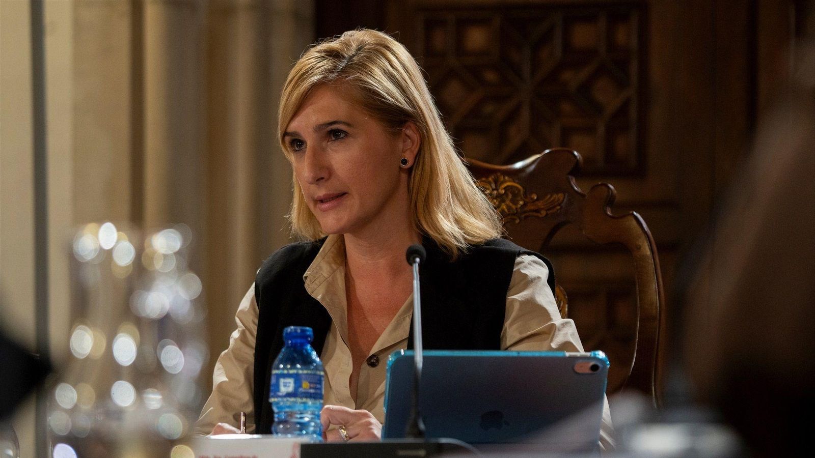 L'exconsellera Pradas, en una imatge d'arciu