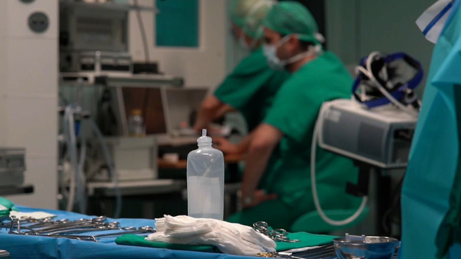 Personal sanitari, treballant