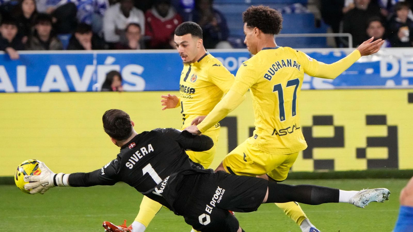 Buchanan i Mikautadze, en una acció del duel