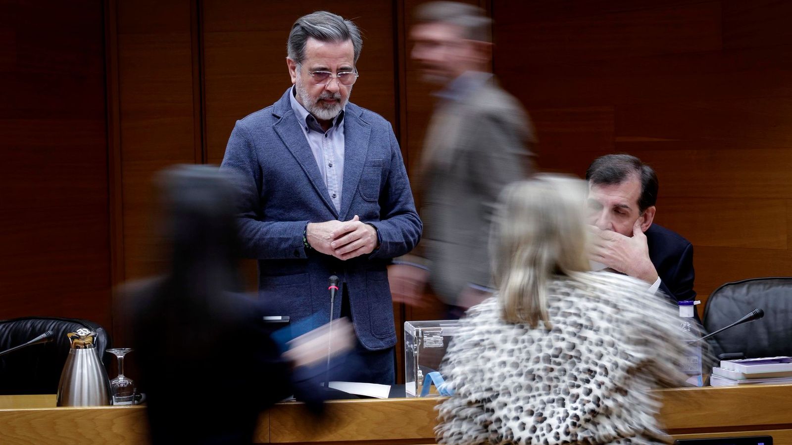 Un moment de la sessió constitutiva de la comissió de Família a les Corts, este dilluns