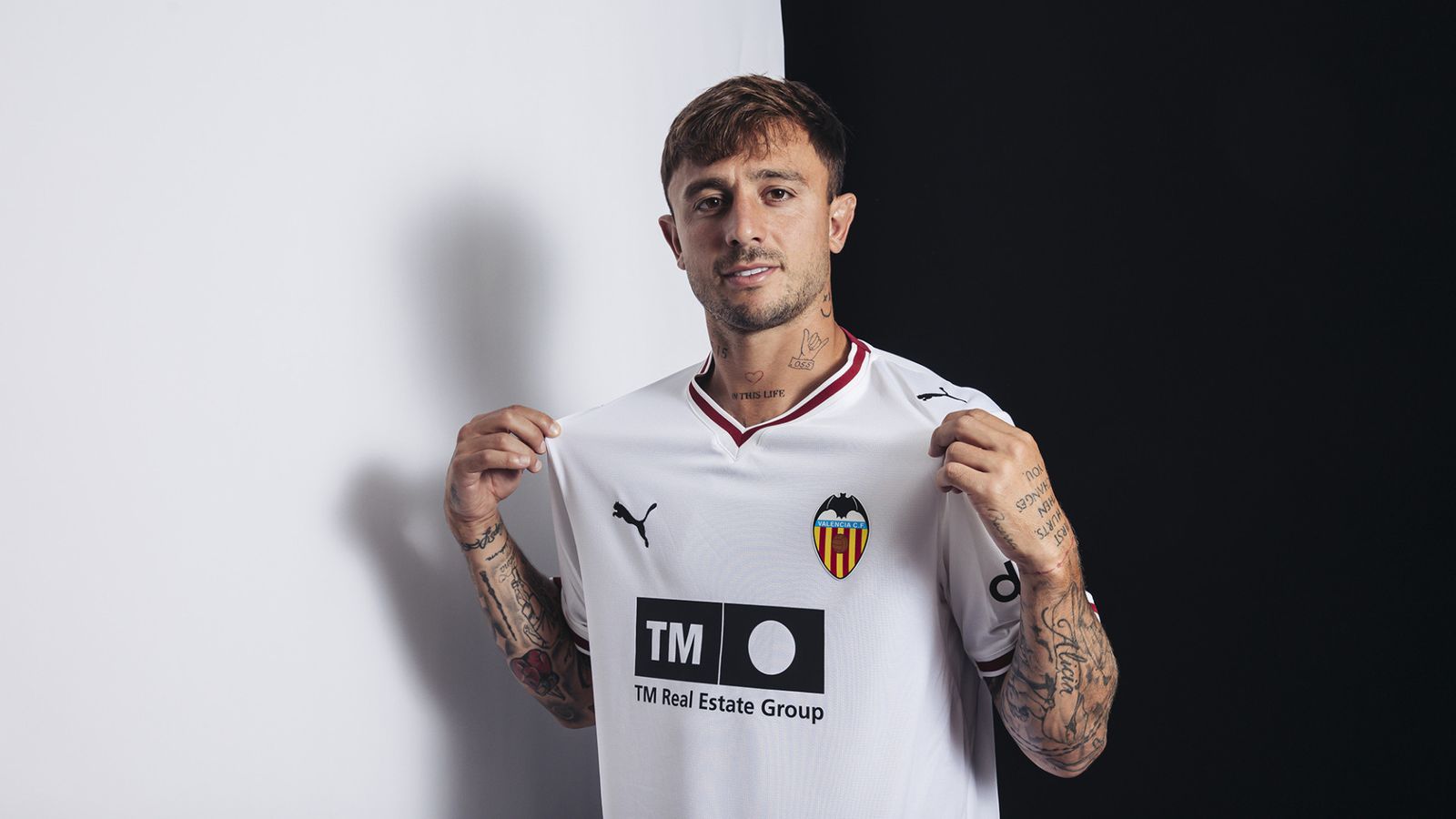 Maffeo, amb la camiseta del València