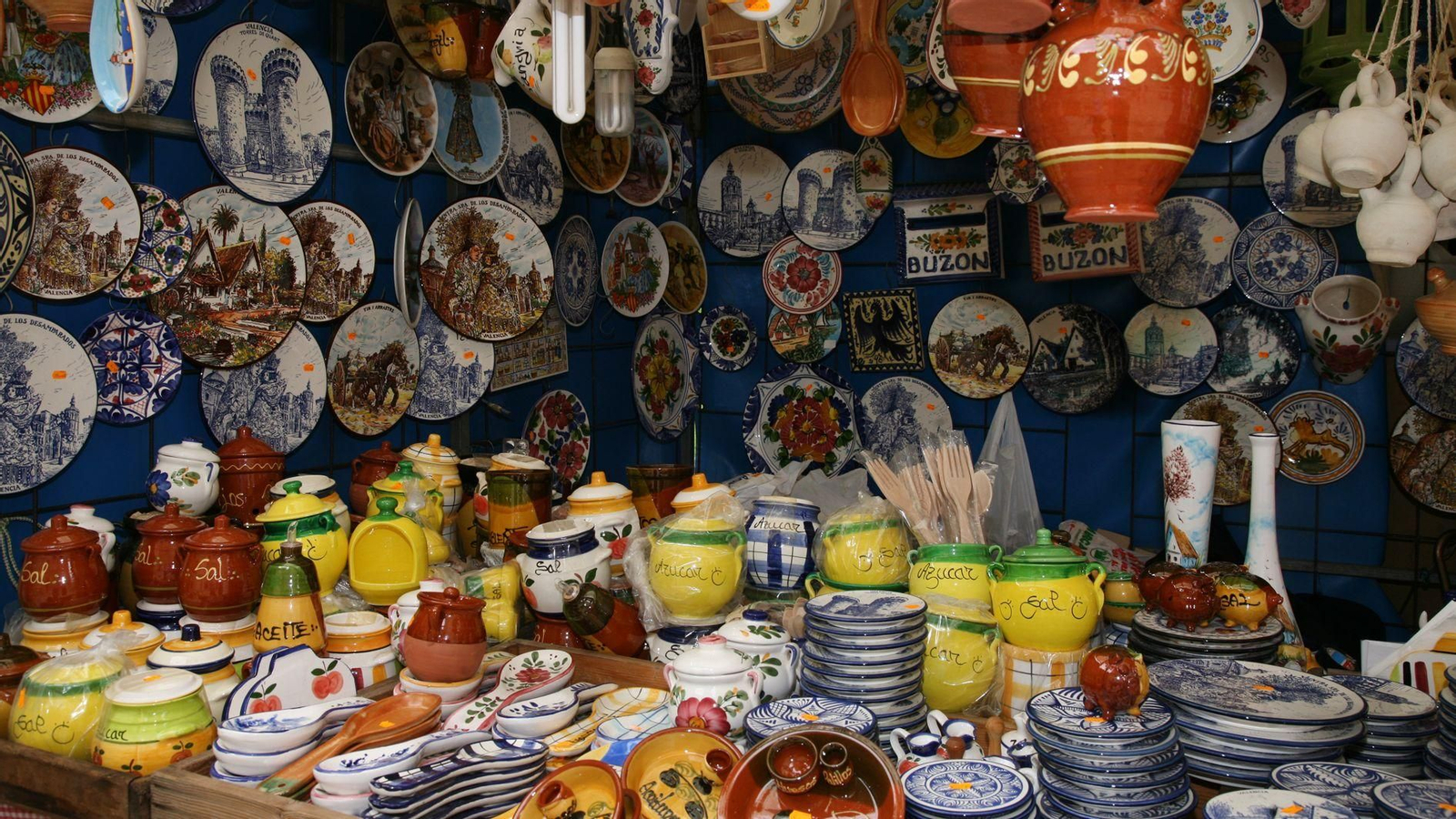 Imatge d'arxiu d'una de les parades del Mercat de l'Escuraeta