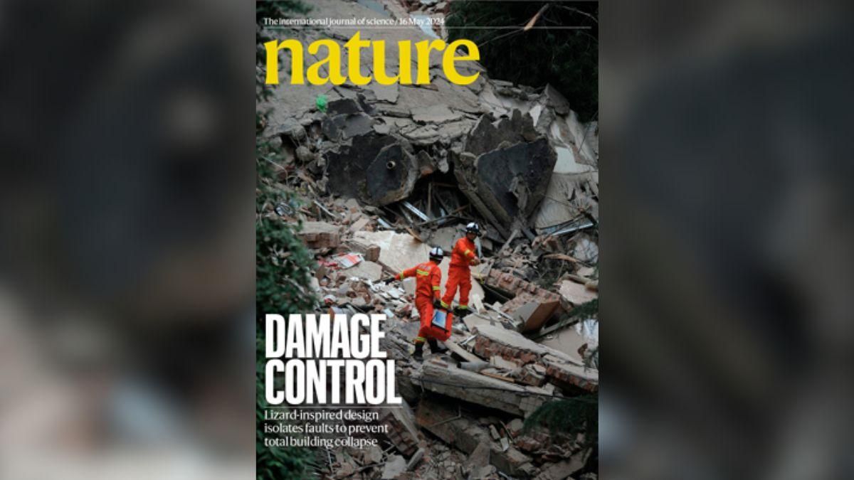 Portada de 'Nature' amb el projecte dissenyat per investigadors de la UPV Portada Nature amb el projecte dissenyat per investigadors de la UPV