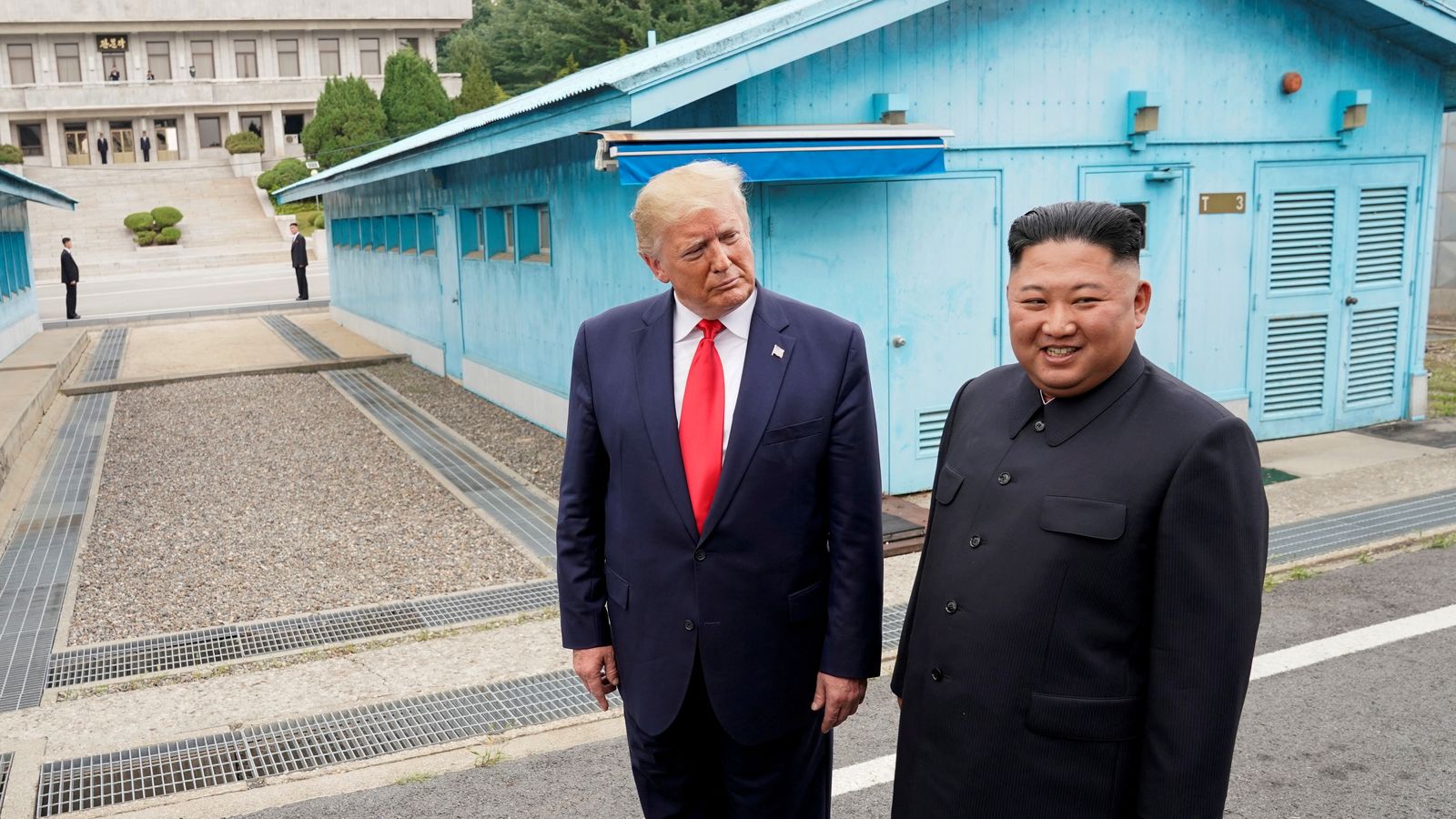 Donald Trump i Kim Jong-Un, en una foto d'arxiu