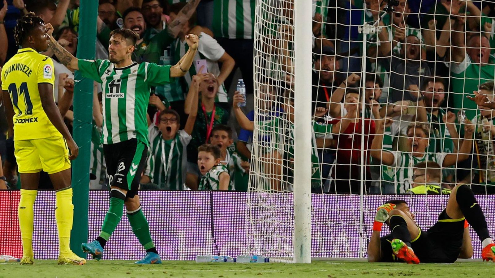 Rodri celebra el gol