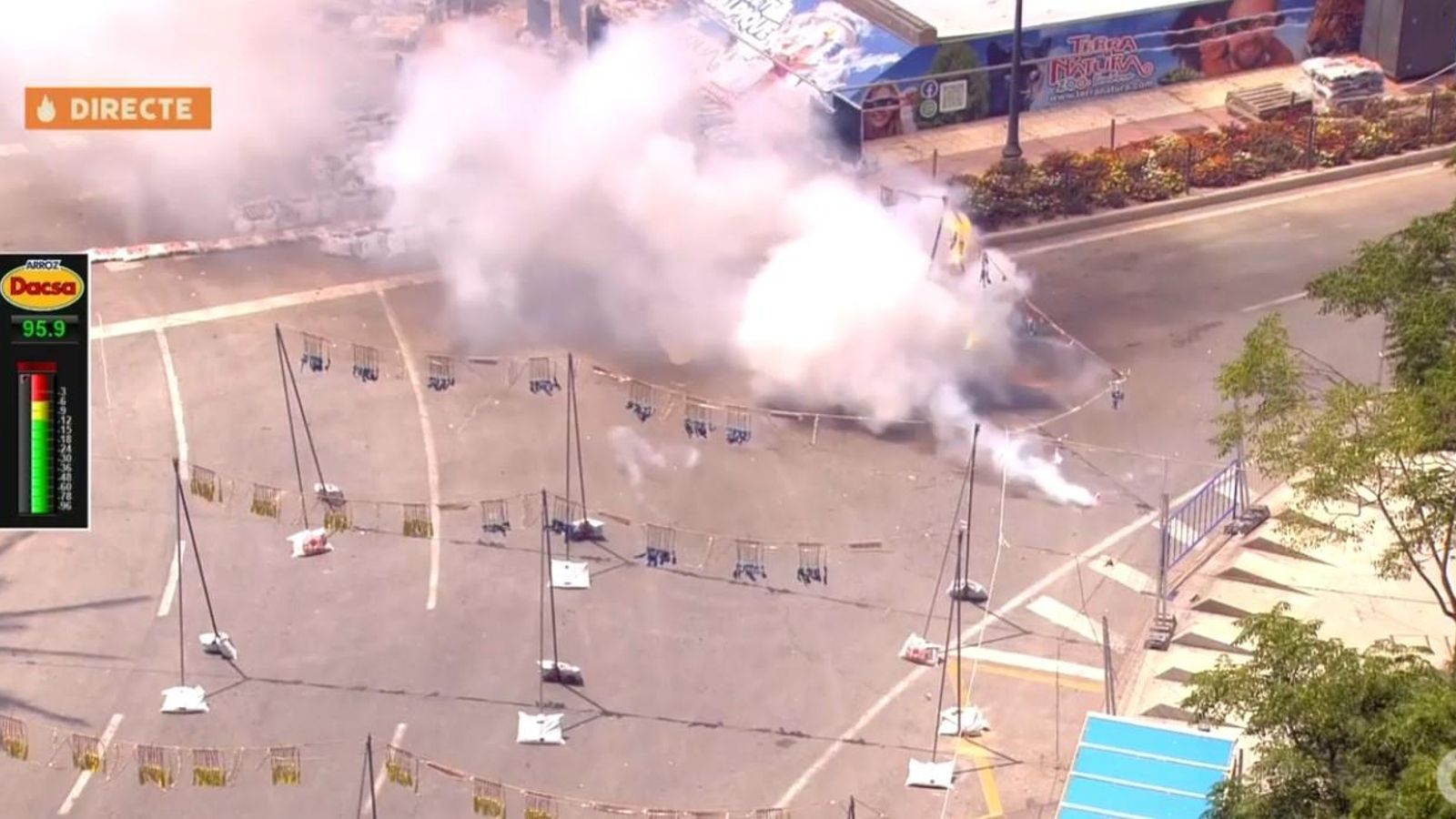 La mascletà d'Hermanos Ferrández