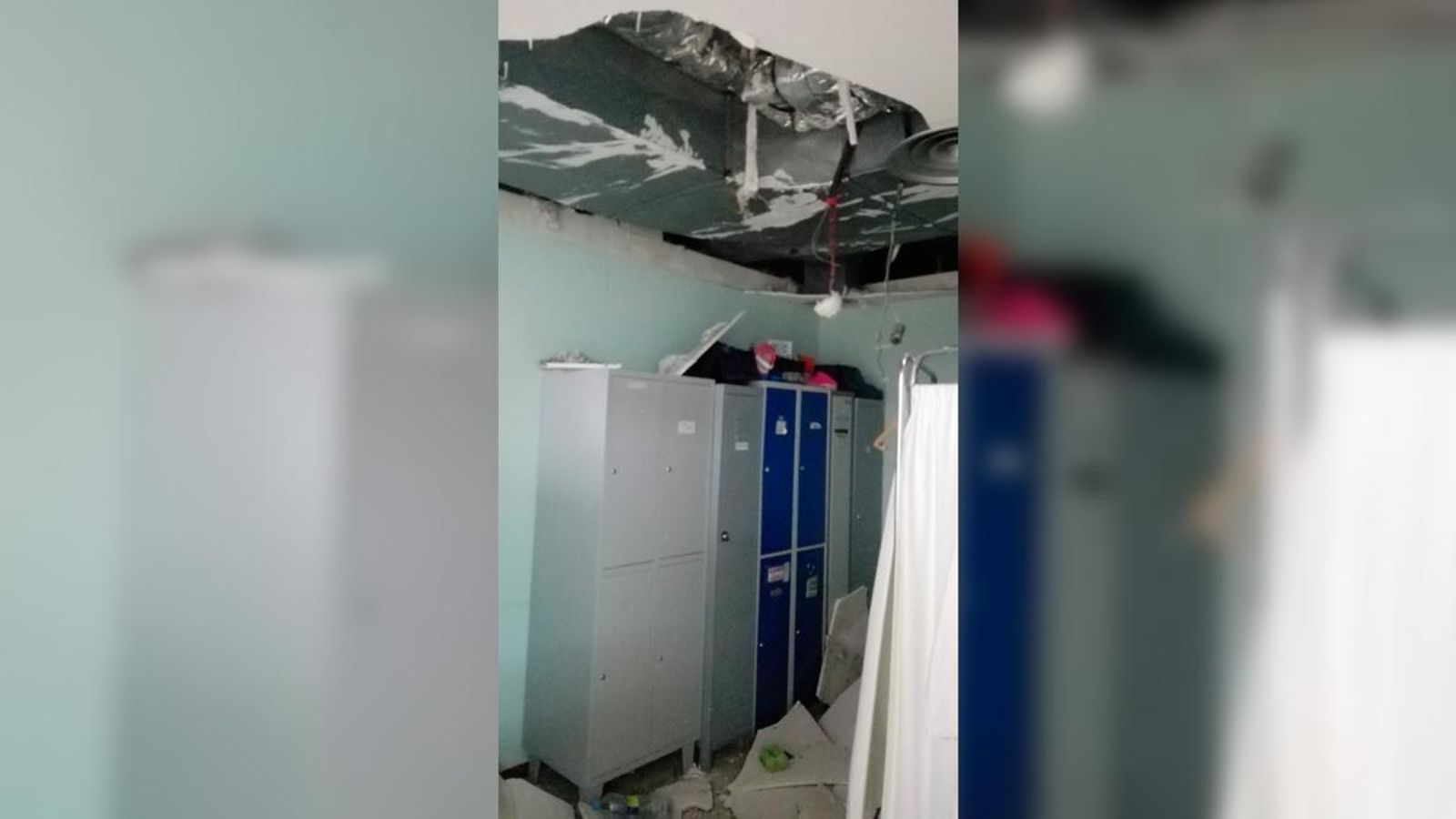 Imatge del vestidor de l'hospital