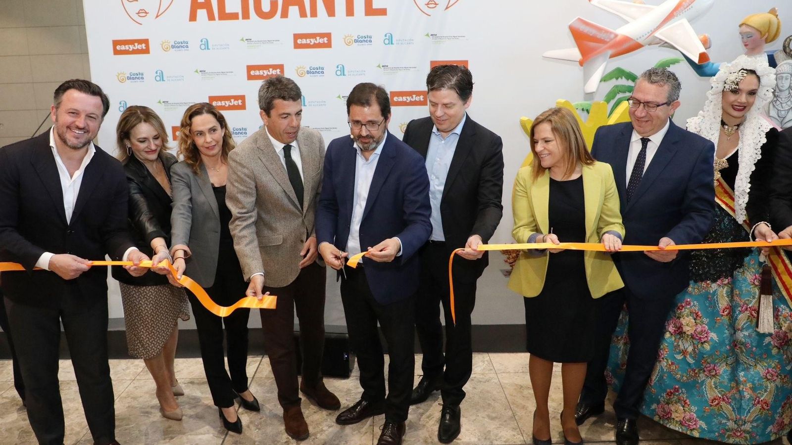 Inauguració de la nueva base d'EasyJet a l'aeroport d'Alacant-Elx