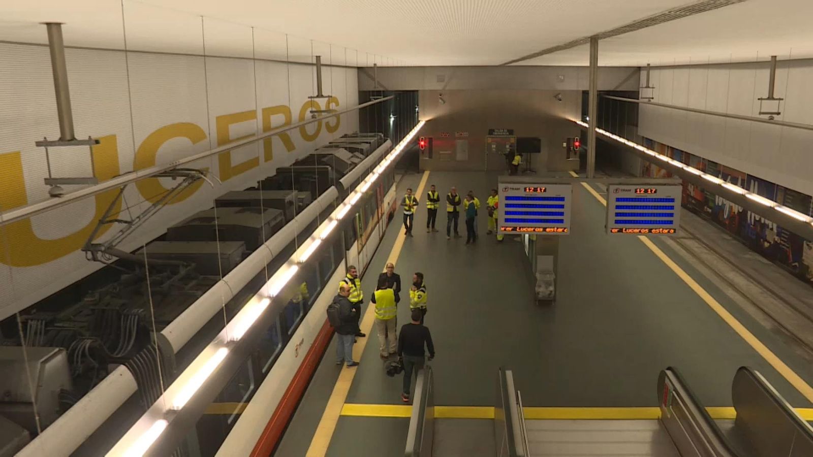 Panoràmica de l'estació dels Estels