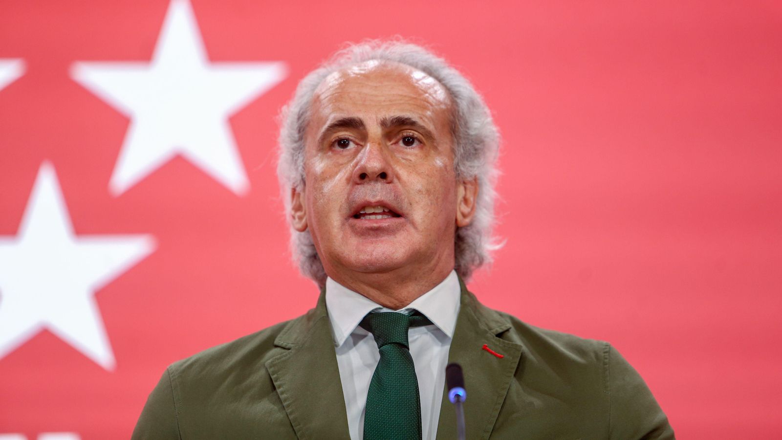 El conseller de Sanitat de la Comunitat de Madrid, Enrique Ruiz Escudero, en imatge d'arxiu