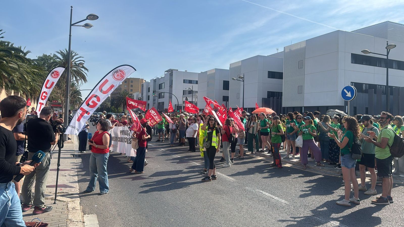 Les negociacions en la vaga d'ensenyament continuen encallades