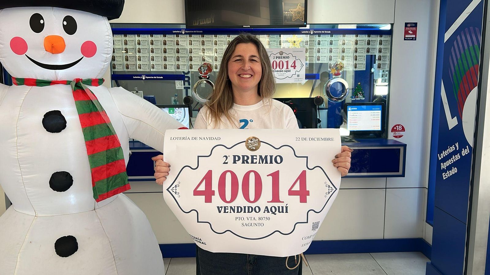 Segon premi loteria Nadal