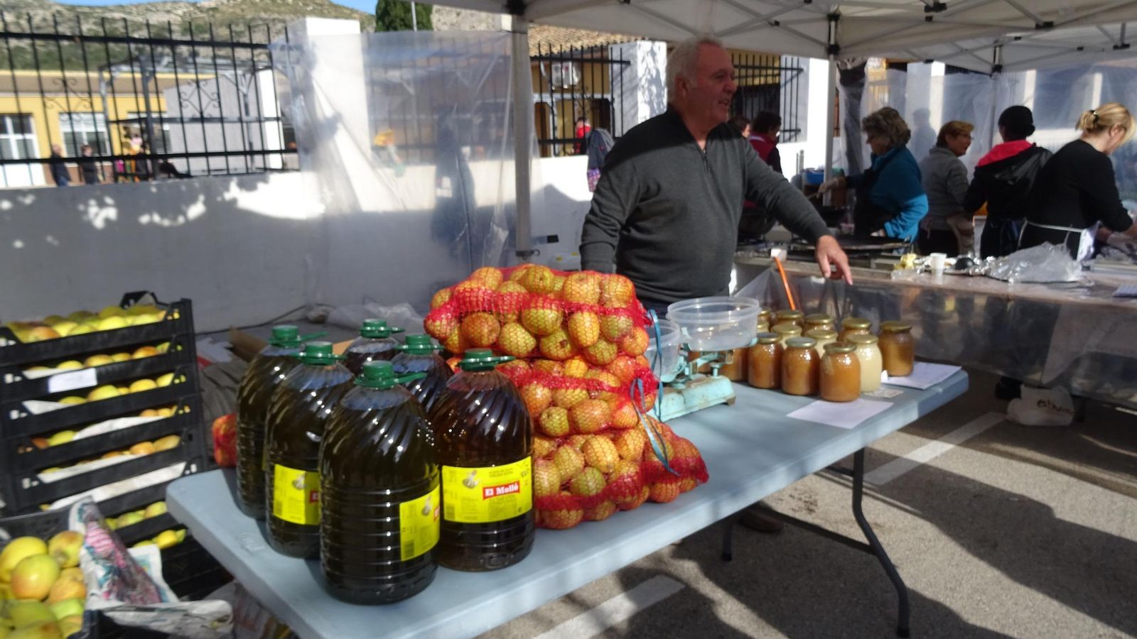 Paradeta de la fira-festa del perelló en una imatge d'arxiu