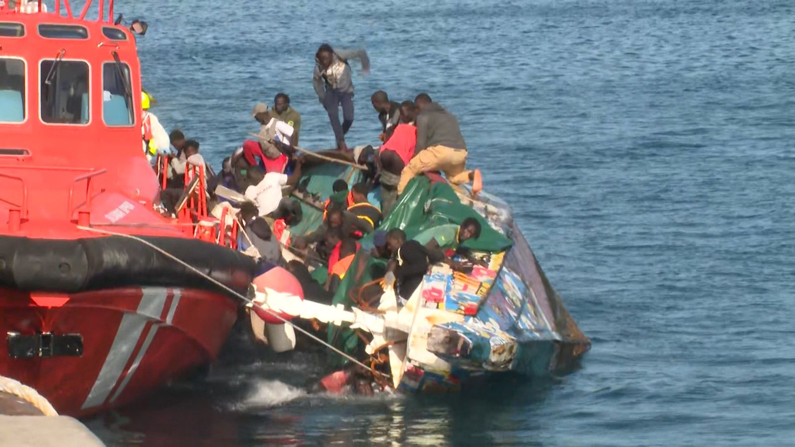 Bolca una pastera en el Hierro