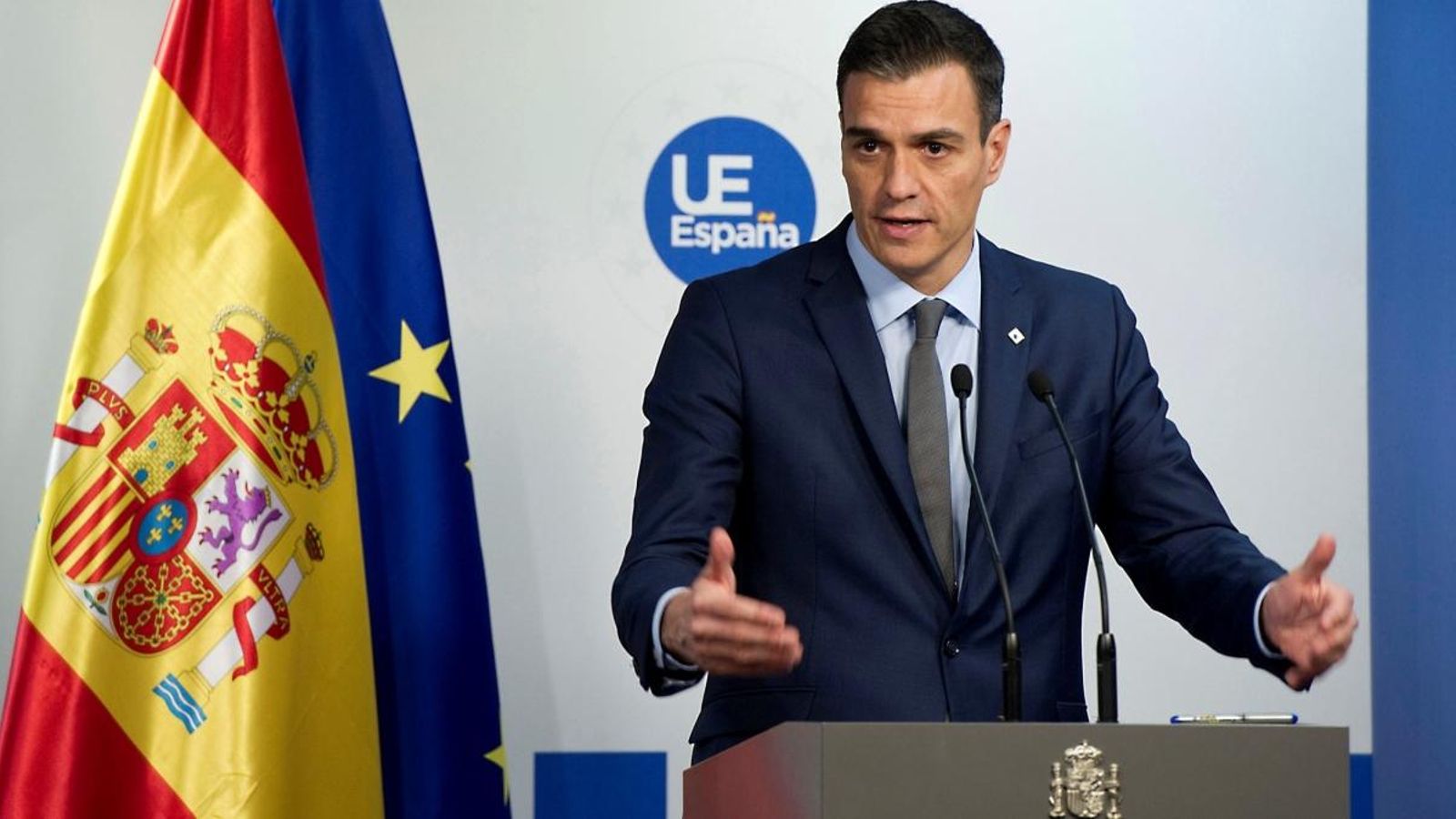 El president del govern espanyol, Pedro Sánchez