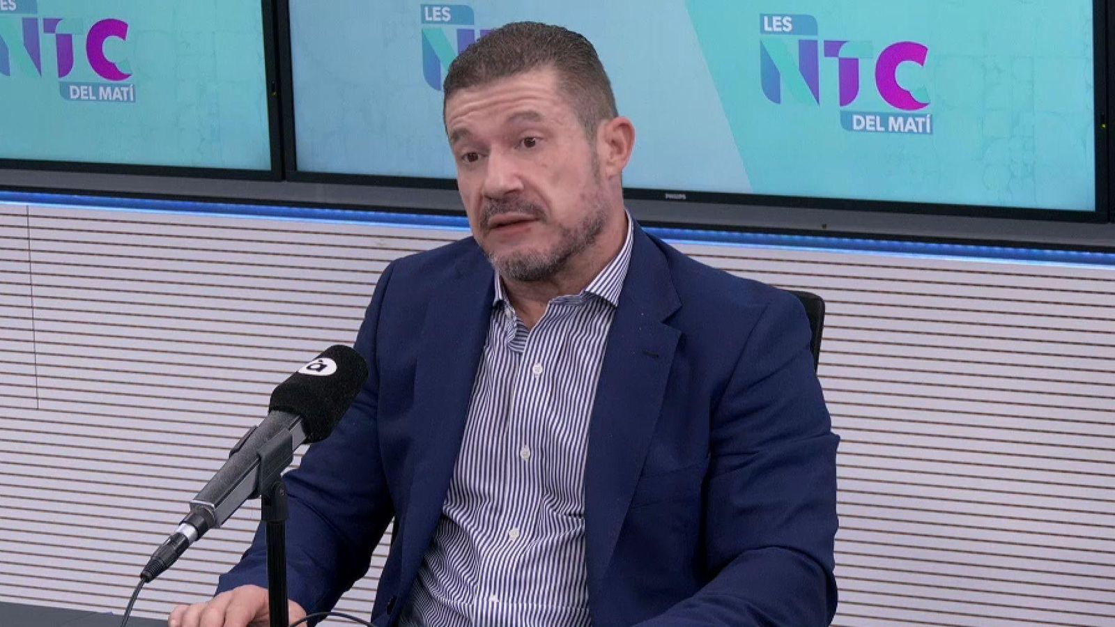 Entrevista al secretari autonòmic de Seguretat i Emergències, Emilio Argüeso, en 'Les Notícies del Matí'