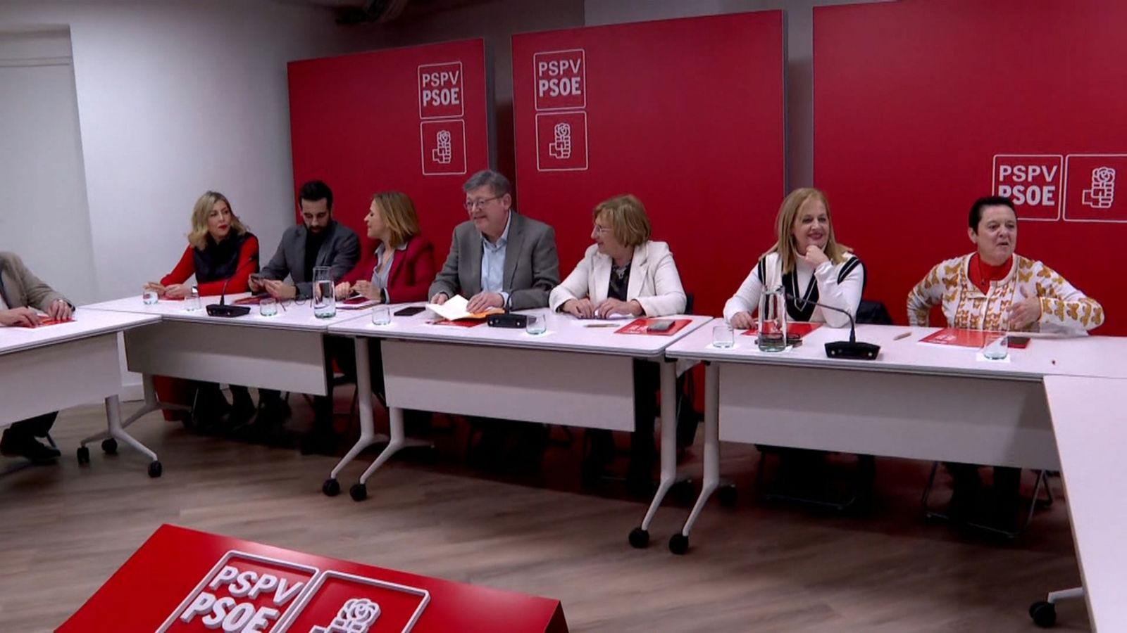 Reunió de l'executiva del PSPV-PSOE