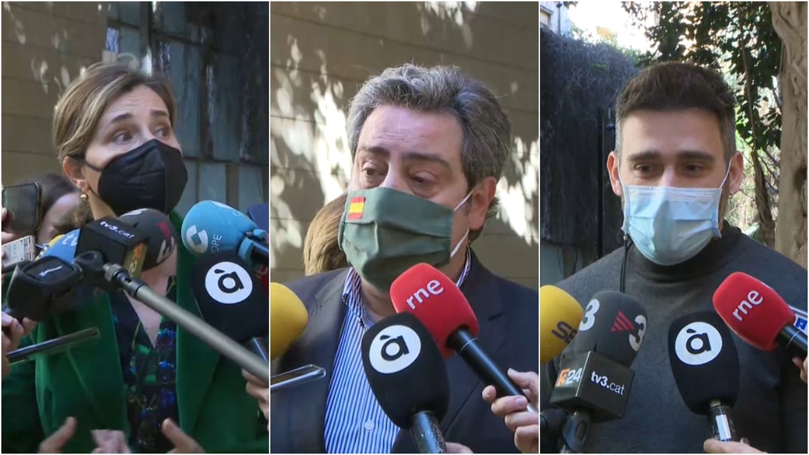 Elena Bastidas, José Maria Llanos i Fran Ferri