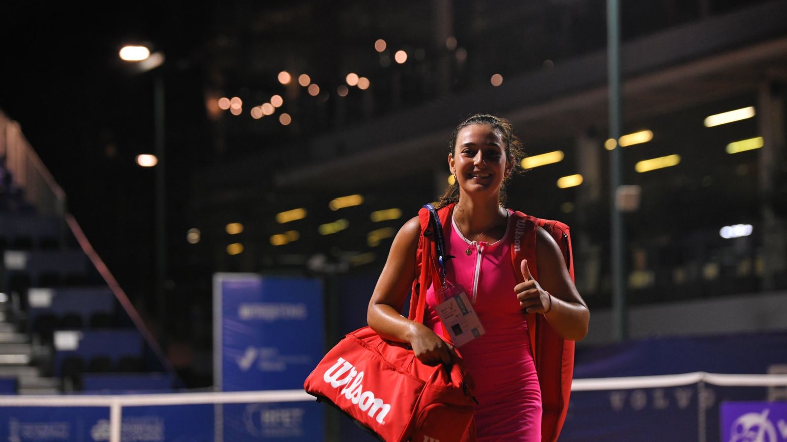 Leyre Romero, després de la victòria contra Sierra