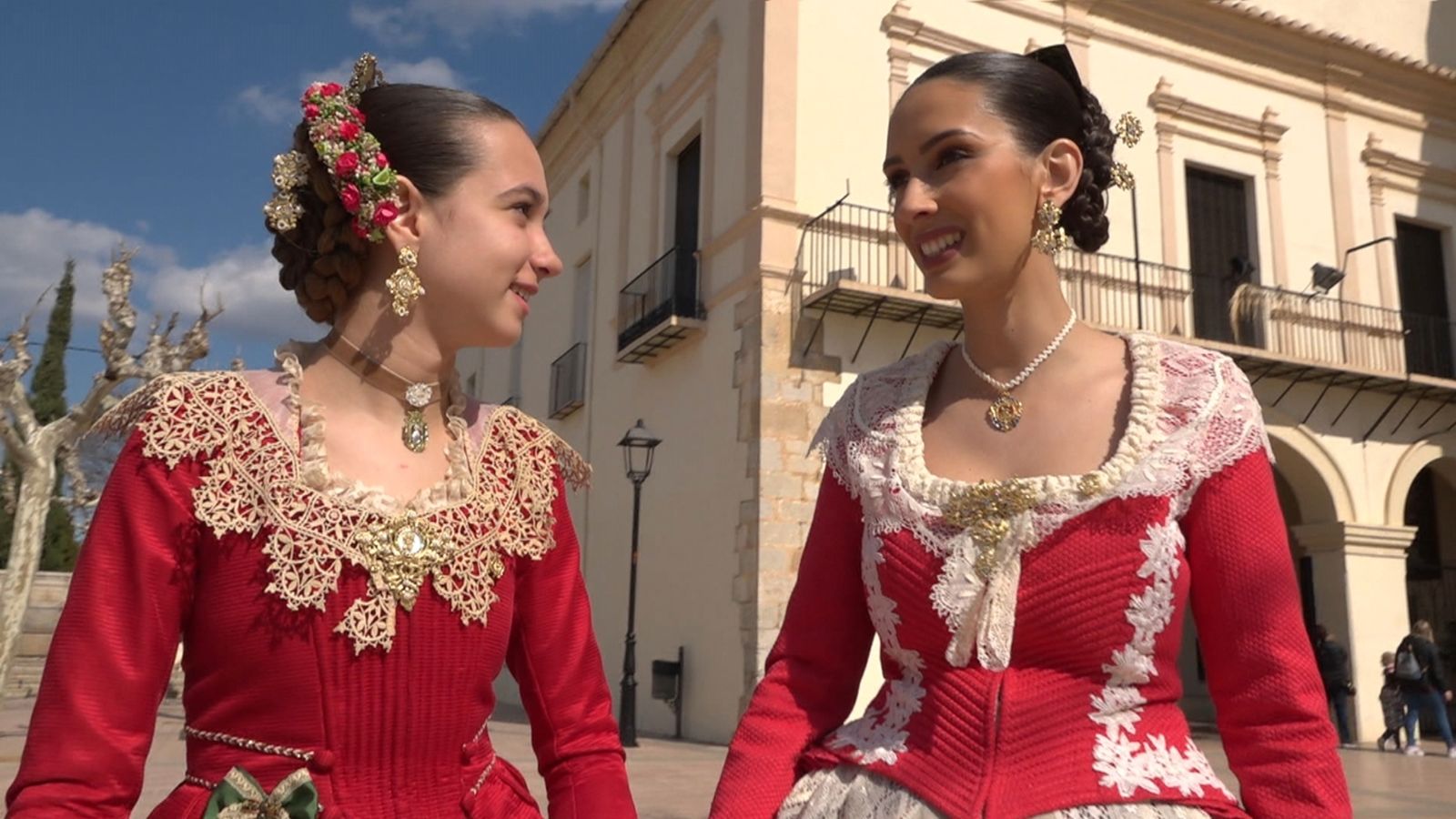 Selene Tarín i Alejandra Sáez, reina i reina infantil de la Magdalena 2023