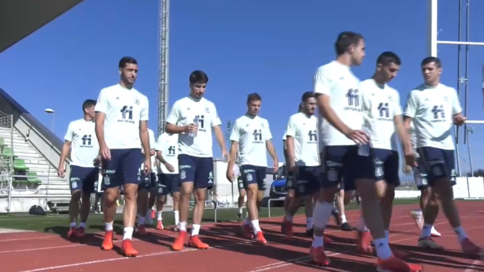 Carlos Soler concentrat amb la selecció