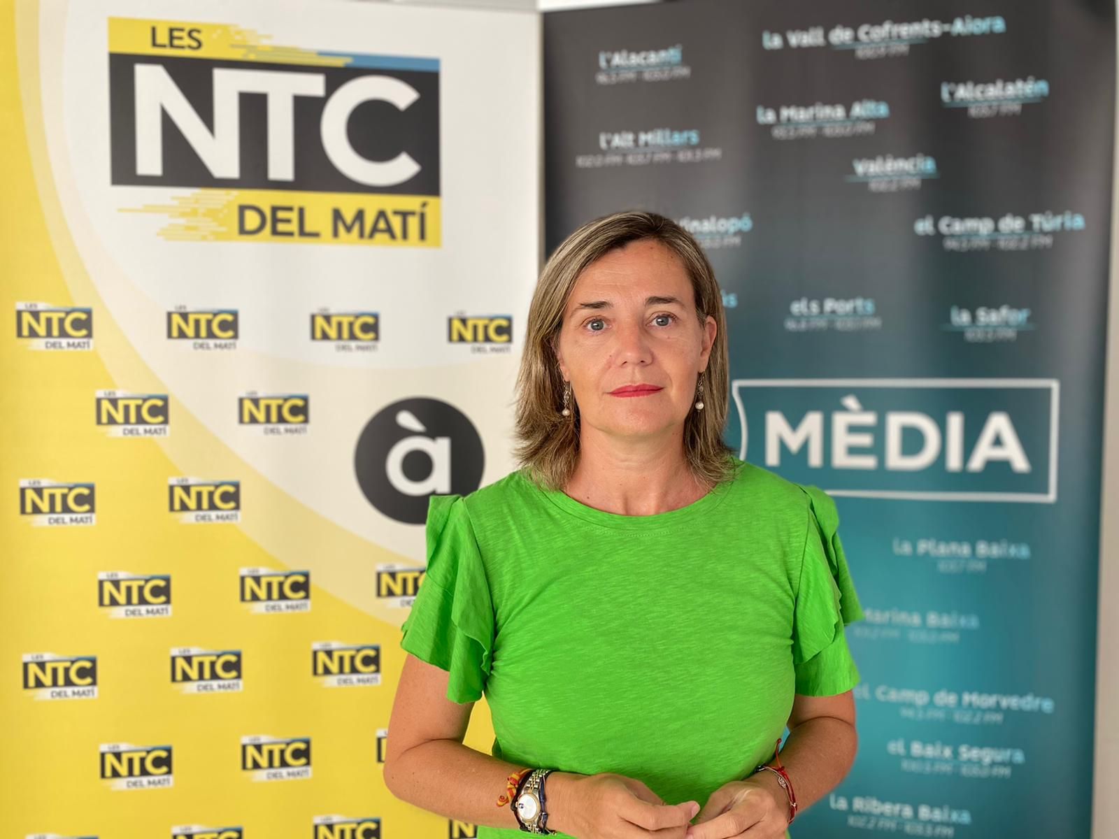 Elena Bastidas, portaveu adjunta del PPCV en les Corts, aquest dimecres en 'Les notícies del matí'
