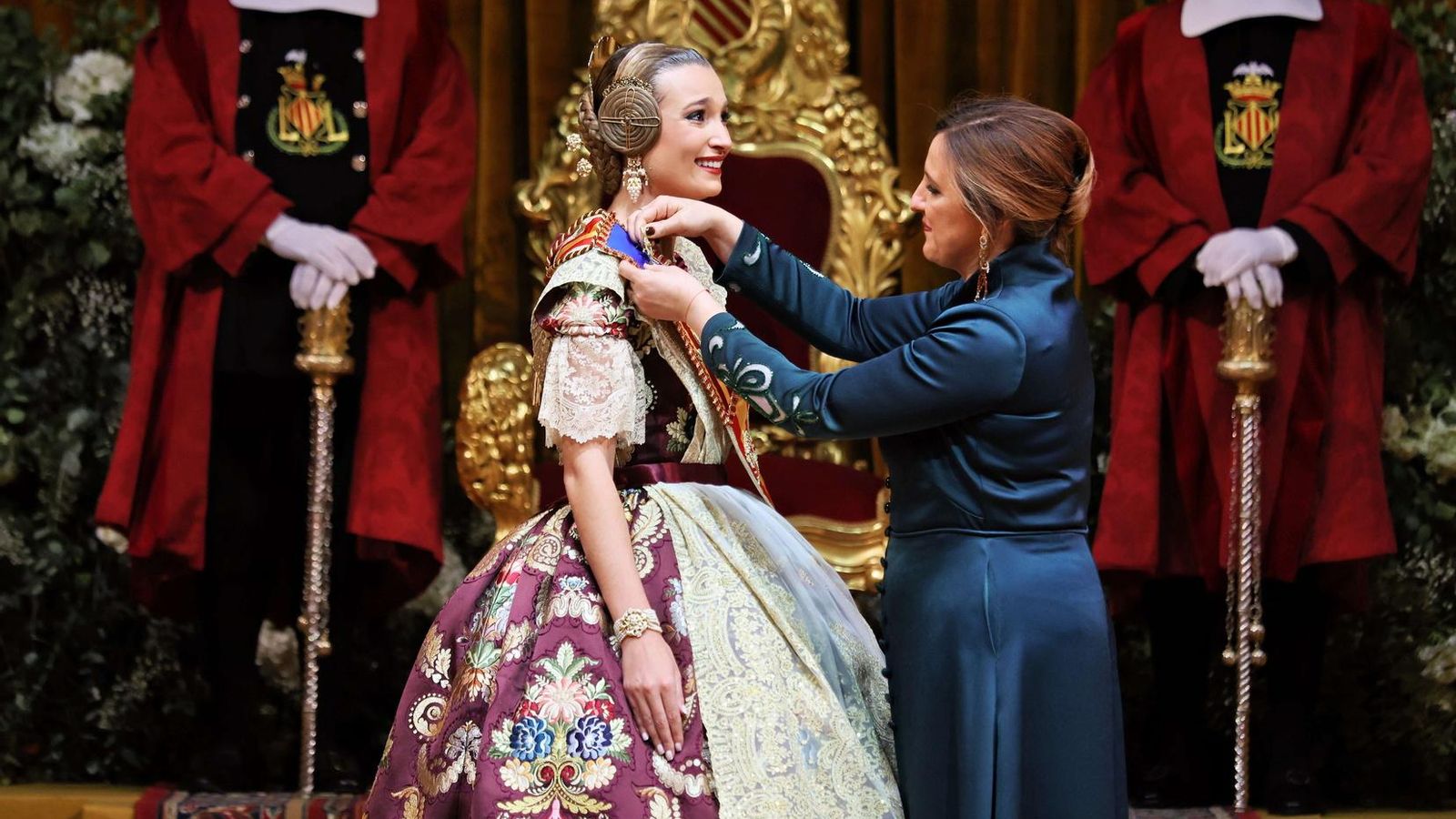 Exaltació de Berta Peiró, fallera major de València 2025 Exaltació Berta Peiró, fallera major Valéncia 2025