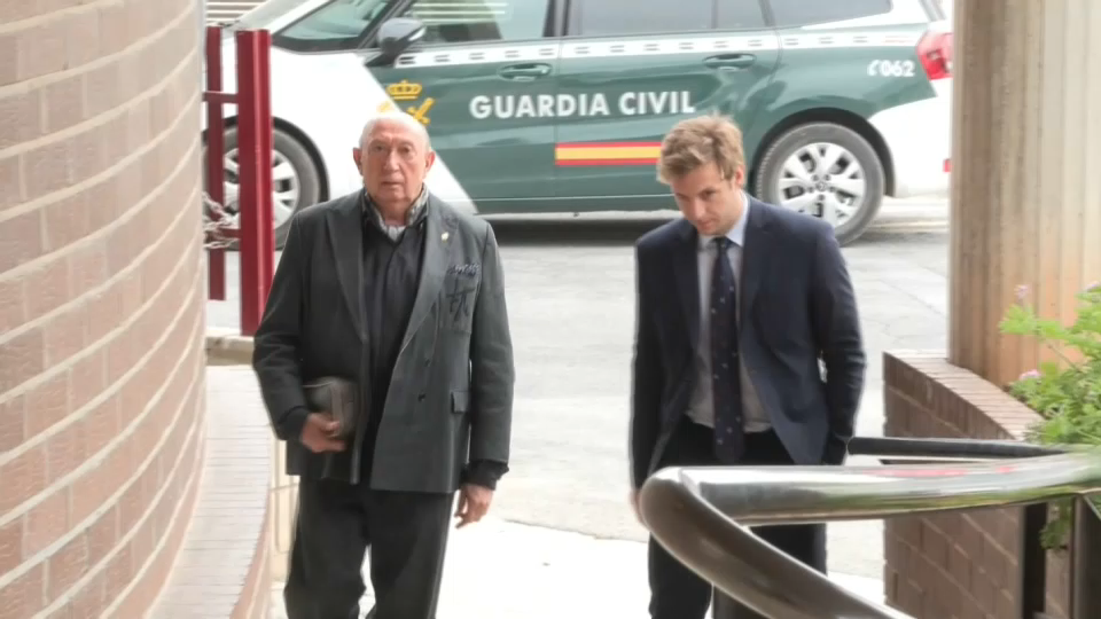 Francis Monstesinos aquest dilluns a la seua arribada als jutjats