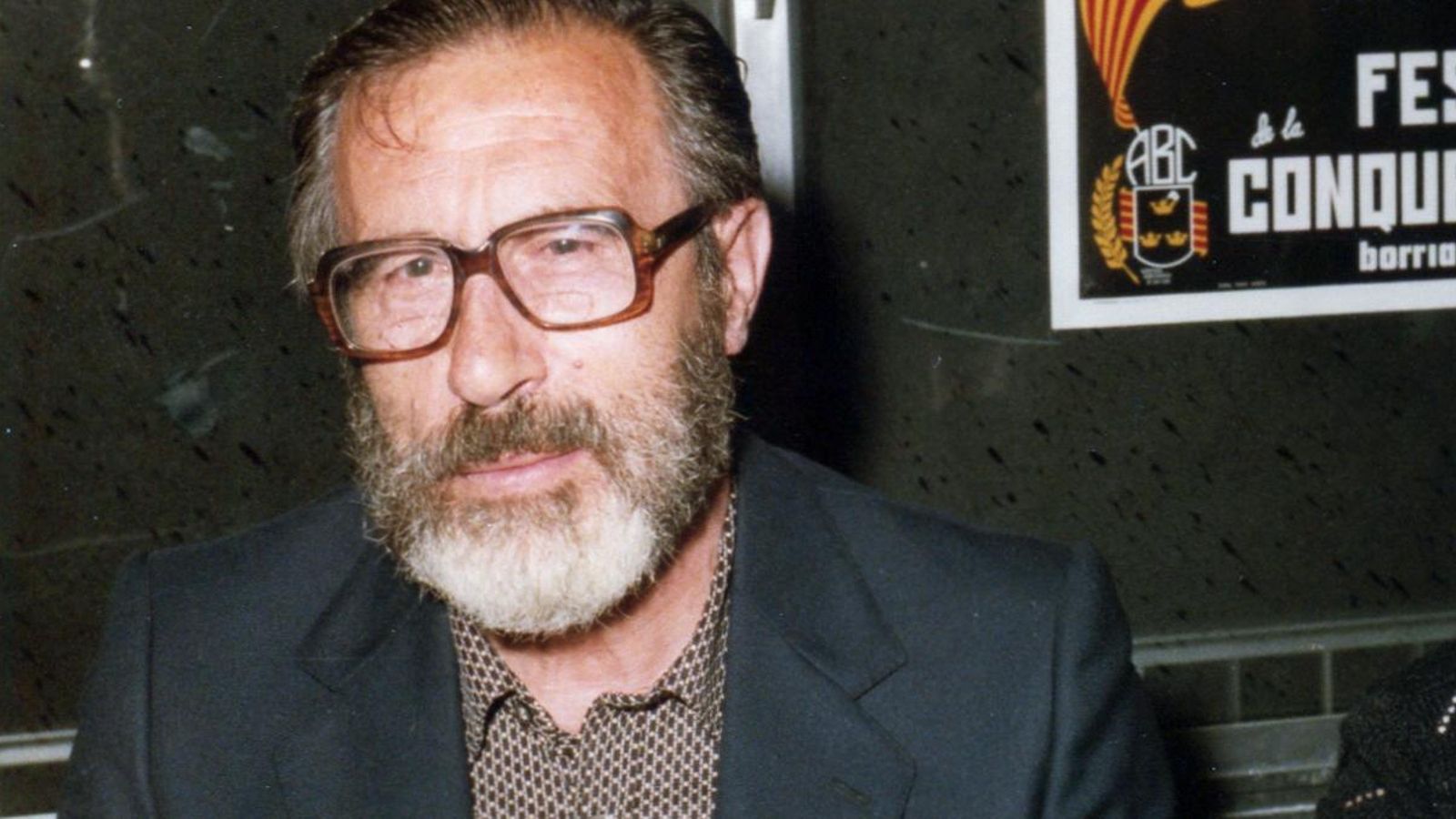 Una imatge inèdita del lingüista, cedida per la família Ferrer Pastor