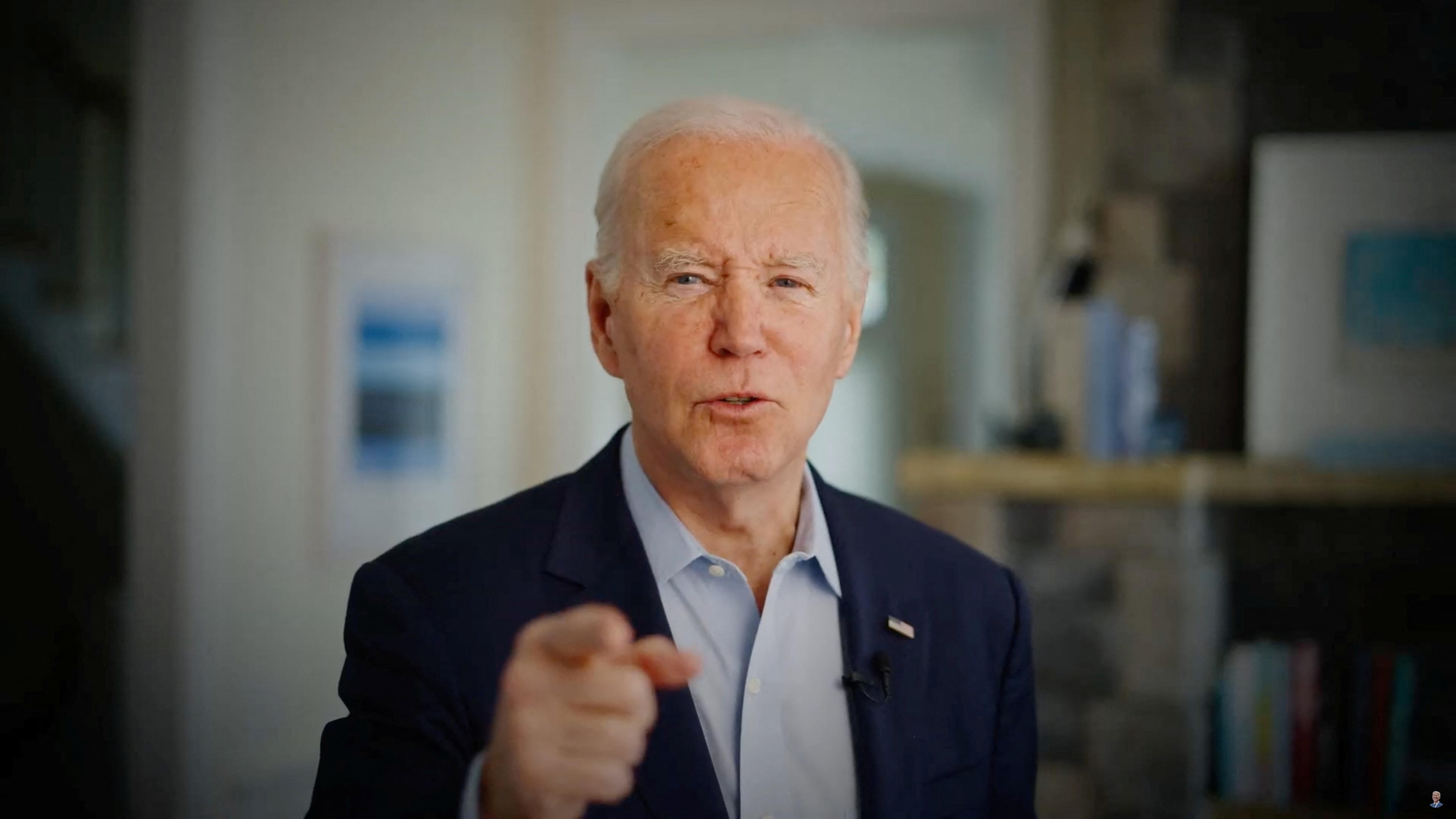 Biden oficialitza la candidatura a les eleccions presidencials del 2024 Biden oficialitza la candidatura a les eleccions presidencials de 2024